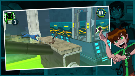 Undertown Chase - Ben 10 Omniverse Running Game