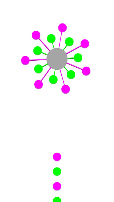见缝插针aa：红蓝球球约会泡泡大作战OL 豆豆吃货星球大冒险 大球吃小球