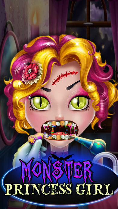 怪兽公主女孩牙医 - 高级玩偶牙科沙龙游戏HD