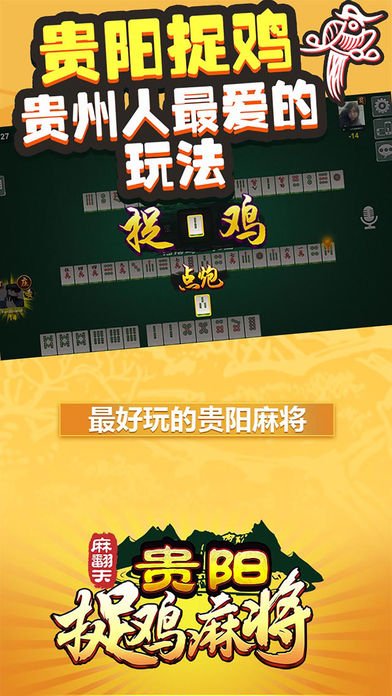 麻翻天-贵阳捉鸡麻将