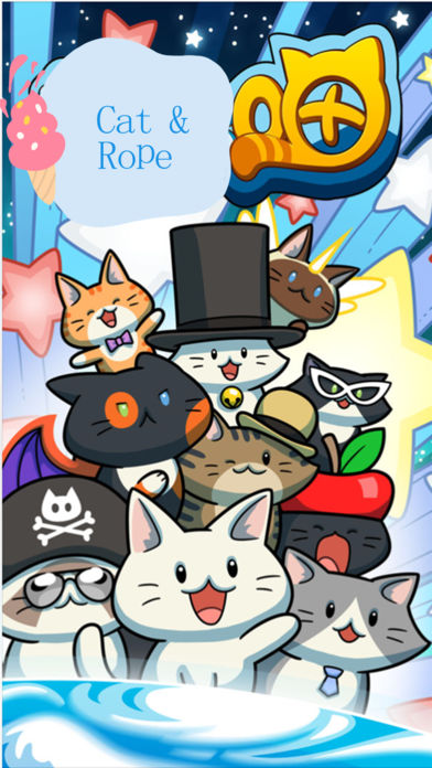 Cat And Rope - 萌喵割绳绳