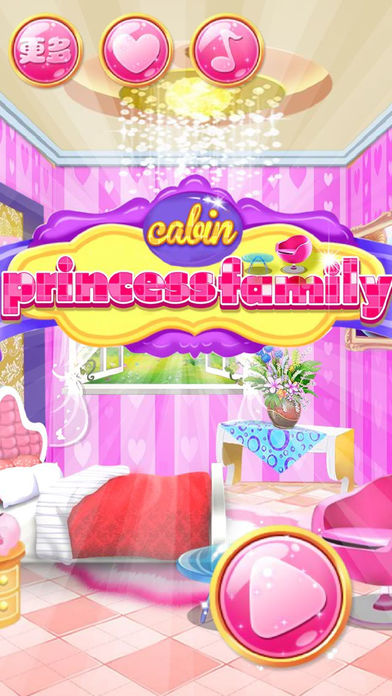 公主的小屋 - 布置房间、女生化妆游戏