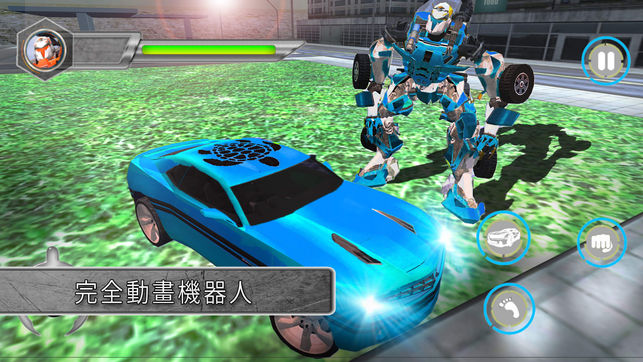 机器人变形模拟 - 超级英雄战争城市游戏