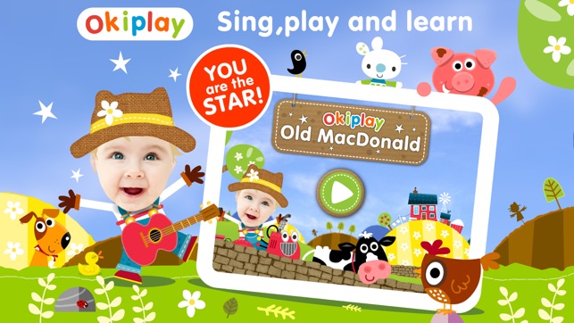Starring Me in Old MacDonald Had a Farm: sing along, play & learn