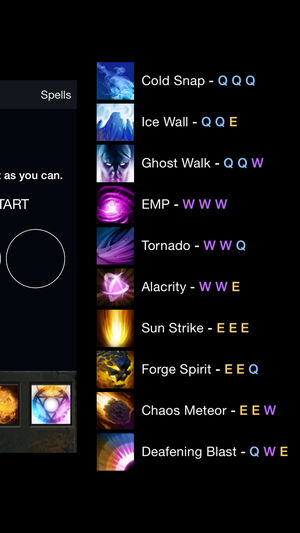 Invoke Trainer - Become the best Invoker in Dota 2