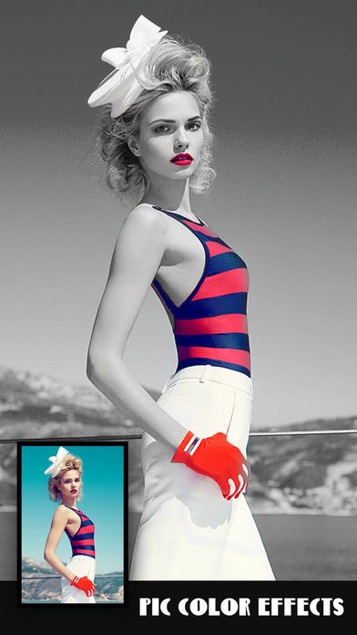 Pic Color Effects Pro - Photo Splash Modifier: Black & White, Selective Grayscale plus Recolor FX