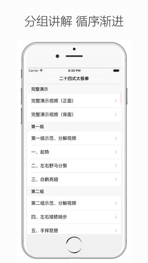 二十四式太极拳 - 杨氏太极拳24式