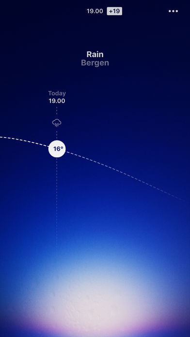 Sun - weather forecast powered by Dark Sky