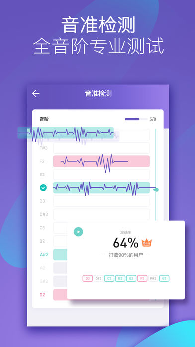 呜呜练声-教唱歌软件,学唱歌K歌