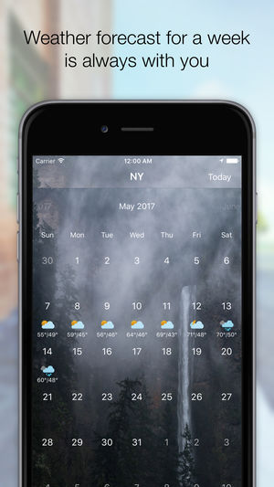 AtmoWeather - Weather forecast for the week