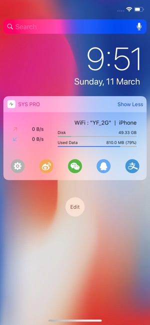 SYS Pro - System Monitor Widget 系统数据实时监测工具