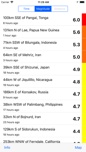 Mappity Quakes - Earthquake map