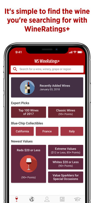 Wine Spectator WineRatings+