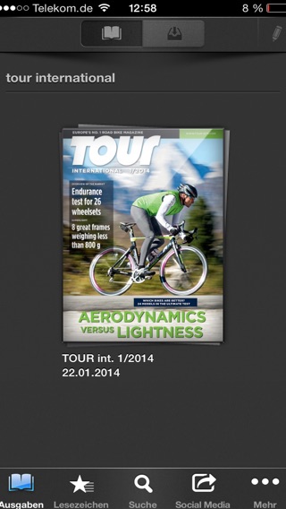 TOUR int. road bike testing expertise