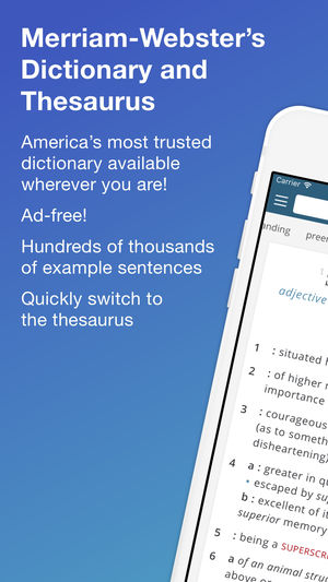 Merriam-Webster Dictionary & Thesaurus