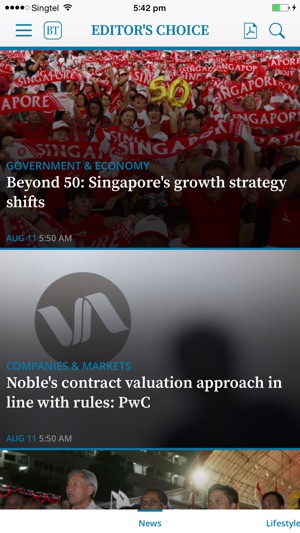The Business Times for iPhone