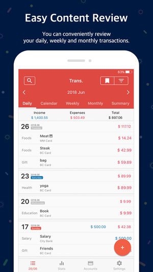 Money Manager Next (+PC Editing) Expense & Budget