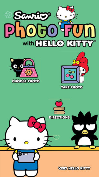 与Hello Kitty共享Sanrio趣味照片