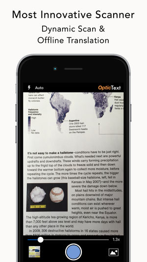 OpticText：文字识别 + 离线翻译