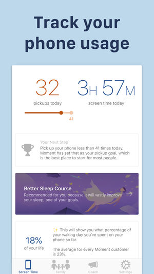 Moment – Screen Time Tracker