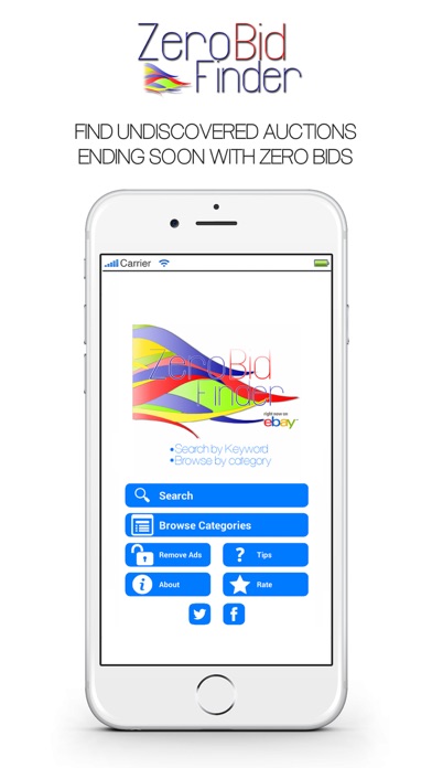 Zero Bid Finder for eBay - Shop, Buy & Save!