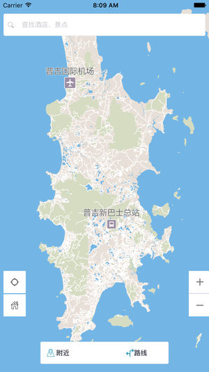 普吉中文离线地图