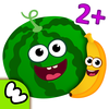 趣味食物游戏 - 最佳幼儿蔬菜水果拼图早教应用教育
